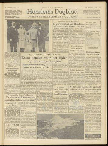 Haarlem's Dagblad 1964-09-30