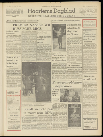 Haarlem's Dagblad 1970-02-16