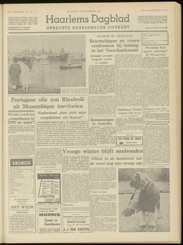Haarlem's Dagblad 1965-11-22