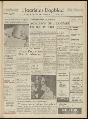 Haarlem's Dagblad 1969-12-27