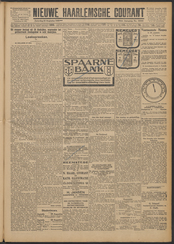 Nieuwe Haarlemsche Courant 1926-08-21