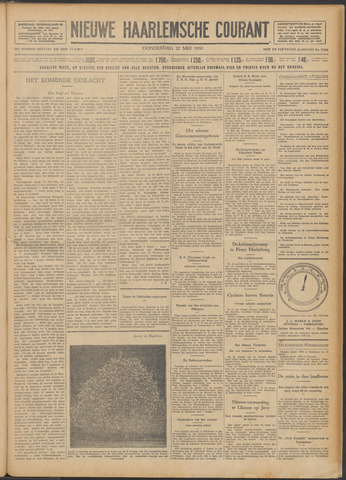 Nieuwe Haarlemsche Courant 1930-05-22