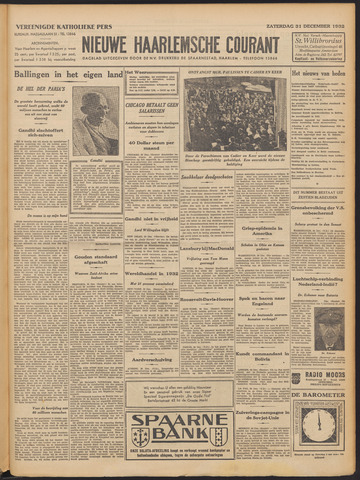 Nieuwe Haarlemsche Courant 1932-12-31