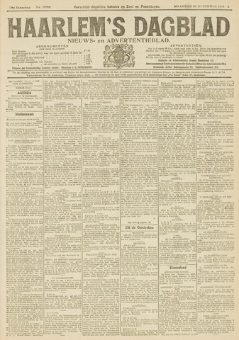 Haarlem's Dagblad 1914-12-21