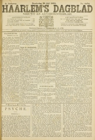 Haarlem's Dagblad 1891-07-30