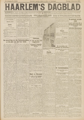 Haarlem's Dagblad 1923-12-18