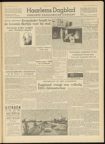 Haarlem's Dagblad 1961-07-31