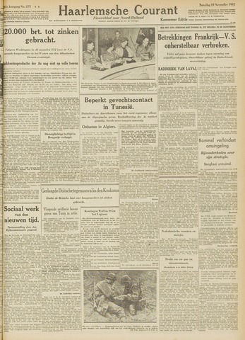 Haarlemsche Courant 1942-11-21