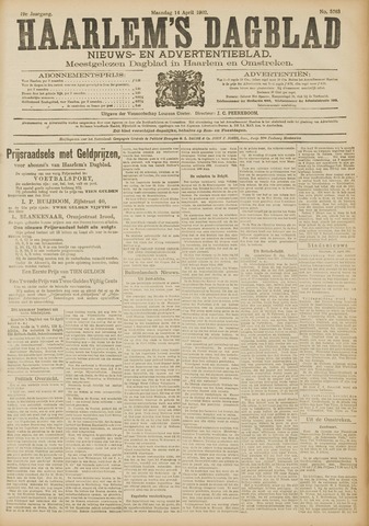 Haarlem's Dagblad 1902-04-14