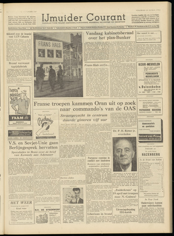IJmuider Courant 1962-04-13