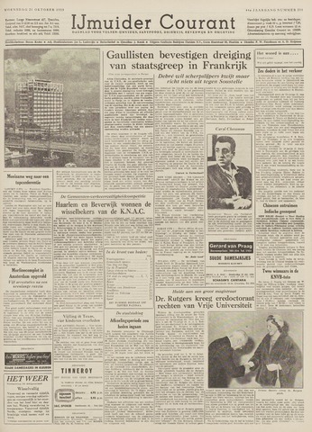 IJmuider Courant 1959-10-21
