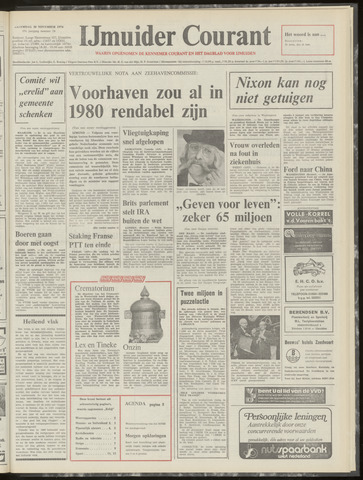 IJmuider Courant 1974-11-30