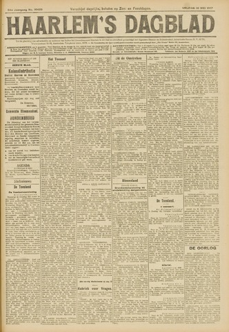 Haarlem's Dagblad 1917-05-18
