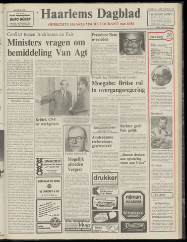 Haarlem's Dagblad 1979-09-11