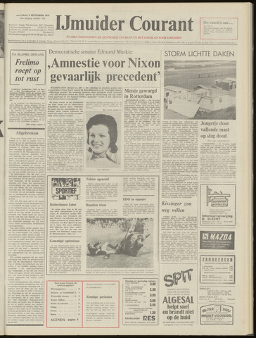 IJmuider Courant 1974-09-09