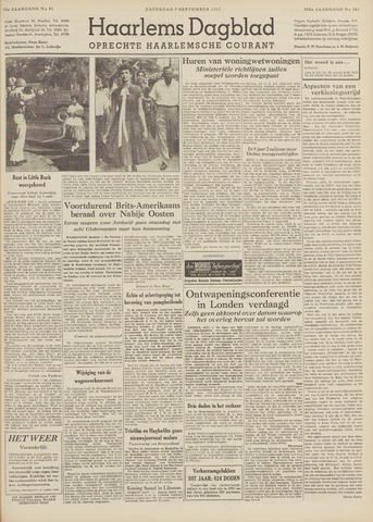Haarlem's Dagblad 1957-09-07