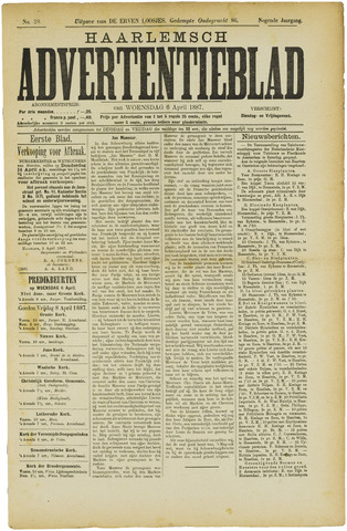 Haarlemsch Advertentieblad 1887-04-06