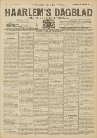 Haarlem's Dagblad 1909-10-21