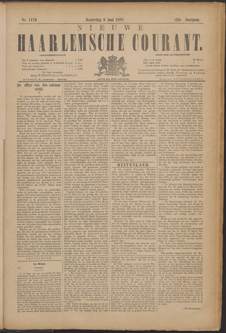 Nieuwe Haarlemsche Courant 1887-06-09