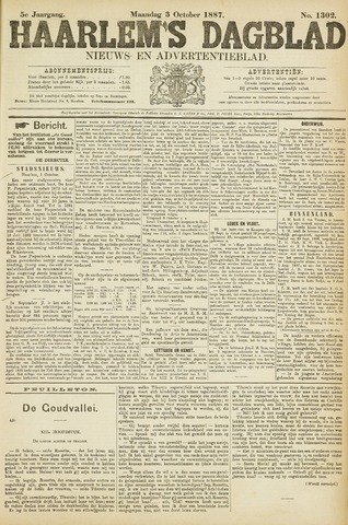 Haarlem's Dagblad 1887-10-03