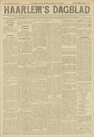 Haarlem's Dagblad 1917-03-01