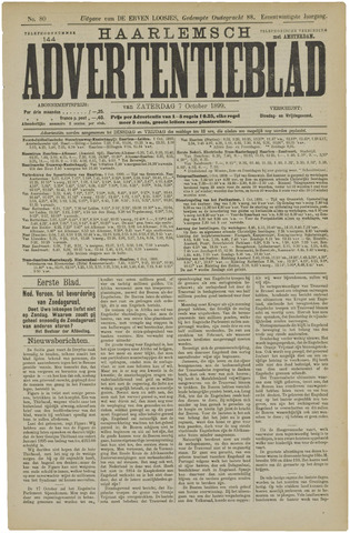 Haarlemsch Advertentieblad 1899-10-07