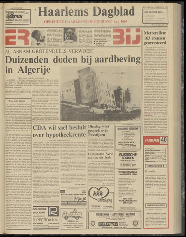 Haarlem's Dagblad 1980-10-11