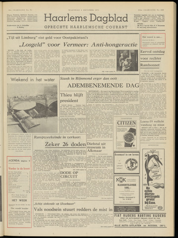 Haarlem's Dagblad 1971-10-04