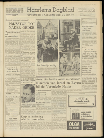 Haarlem's Dagblad 1969-04-09