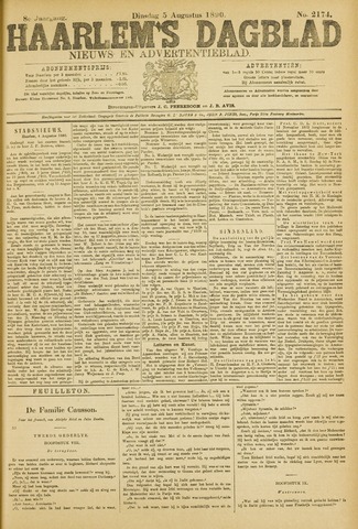 Haarlem's Dagblad 1890-08-05