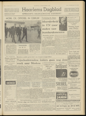 Haarlem's Dagblad 1968-09-24