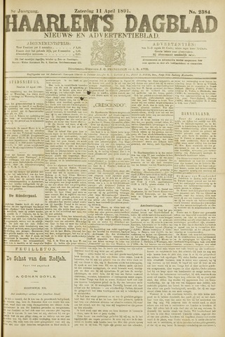 Haarlem's Dagblad 1891-04-11