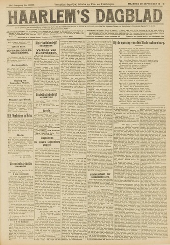 Haarlem's Dagblad 1918-09-30