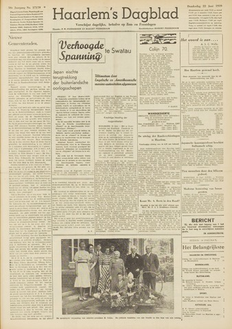 Haarlem's Dagblad 1939-06-22
