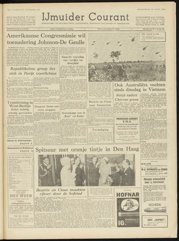 IJmuider Courant 1965-06-30