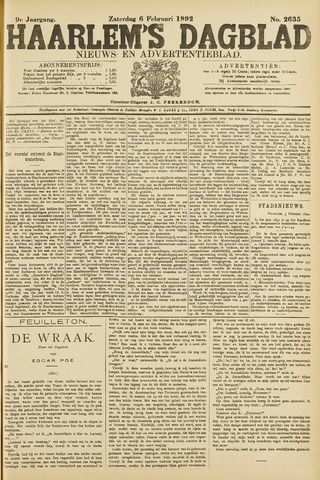 Haarlem's Dagblad 1892-02-06