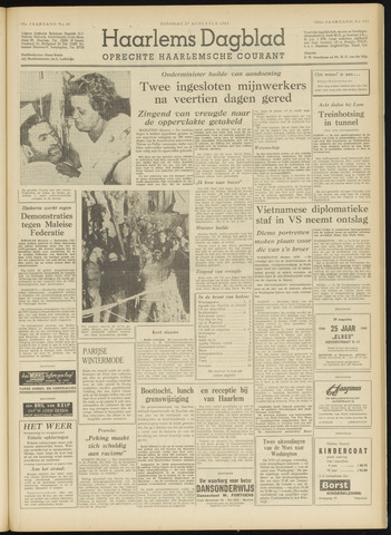 Haarlem's Dagblad 1963-08-27