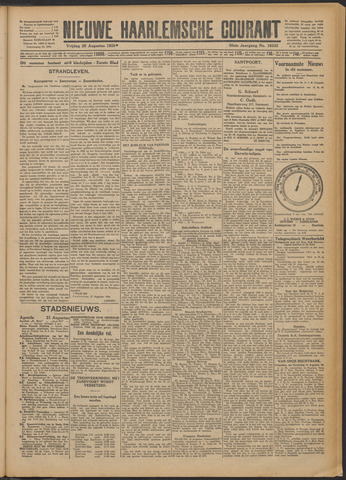 Nieuwe Haarlemsche Courant 1926-08-20
