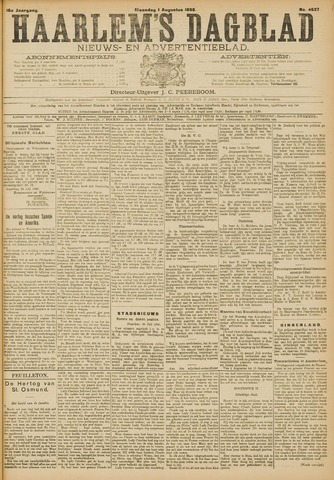 Haarlem's Dagblad 1898-08-01