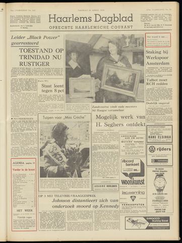 Haarlem's Dagblad 1970-04-24