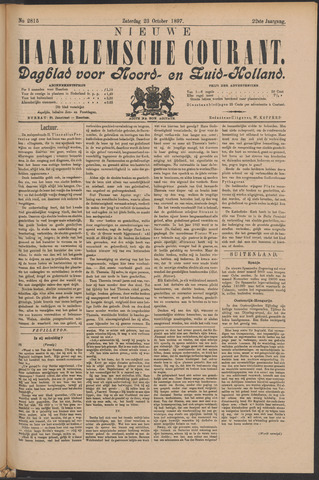 Nieuwe Haarlemsche Courant 1897-10-23