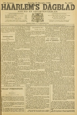Haarlem's Dagblad 1892-12-17
