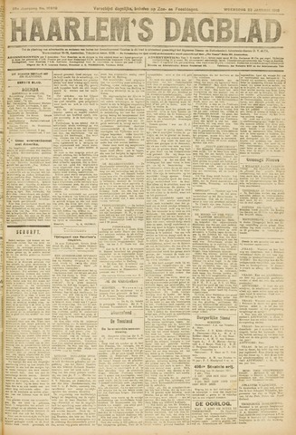 Haarlem's Dagblad 1918-01-23