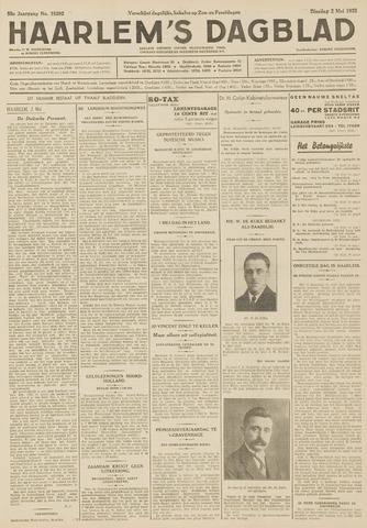 Haarlem's Dagblad 1933-05-02