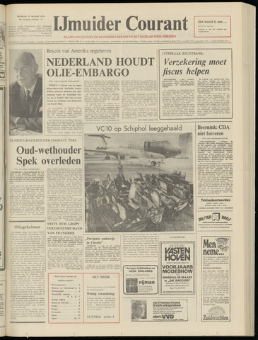 IJmuider Courant 1974-03-19