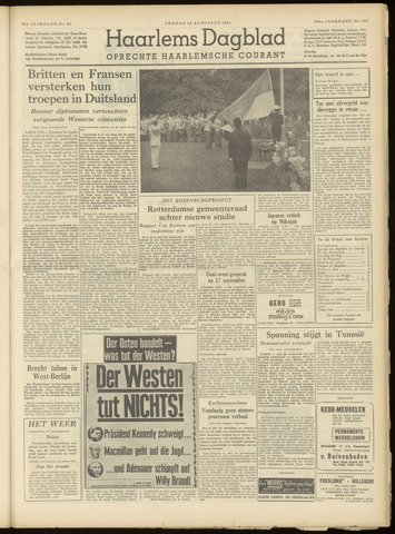 Haarlem's Dagblad 1961-08-18