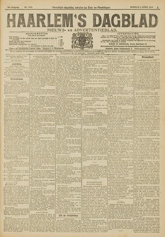 Haarlem's Dagblad 1909-04-06
