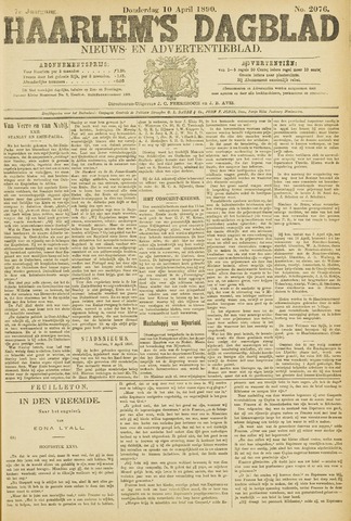 Haarlem's Dagblad 1890-04-10
