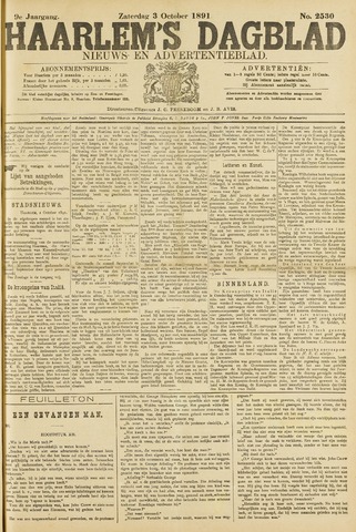 Haarlem's Dagblad 1891-10-03