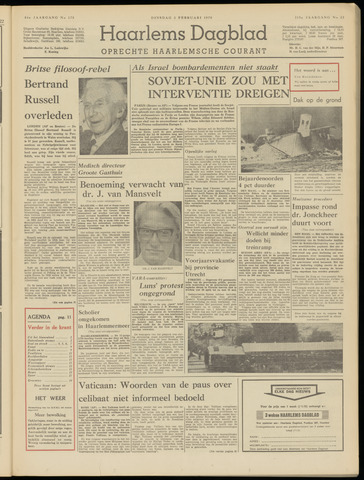 Haarlem's Dagblad 1970-02-03